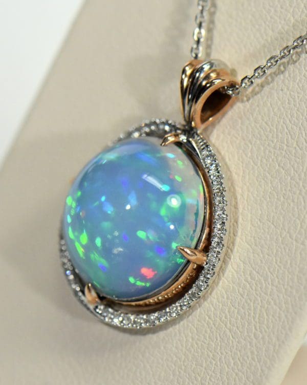 custom rose gold opal pendant with round gem opal ethiopian 5.JPG