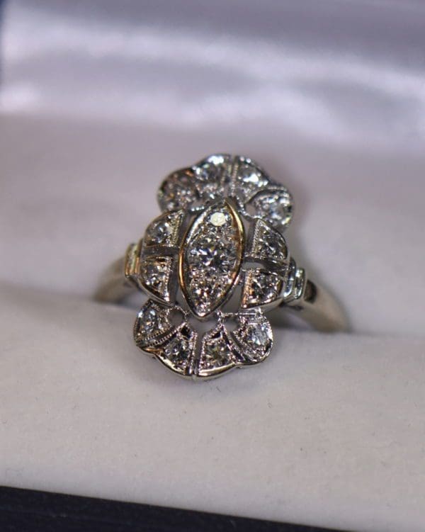 art deco diamond cluster ring white gold.JPG