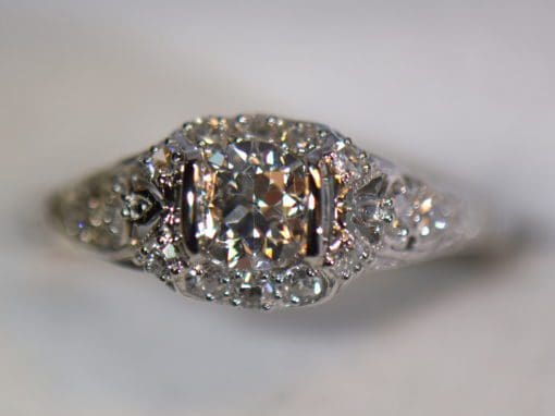 art deco platinum diamond engagement ring with old euro cut center 6.JPG 1