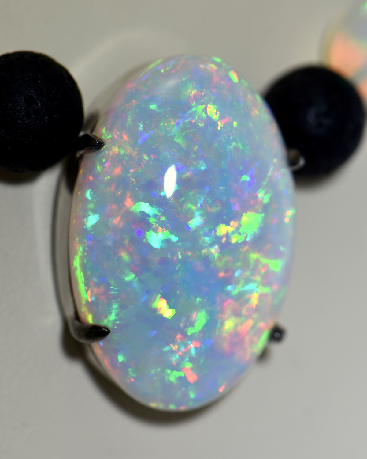 Men's opal necklaces deals