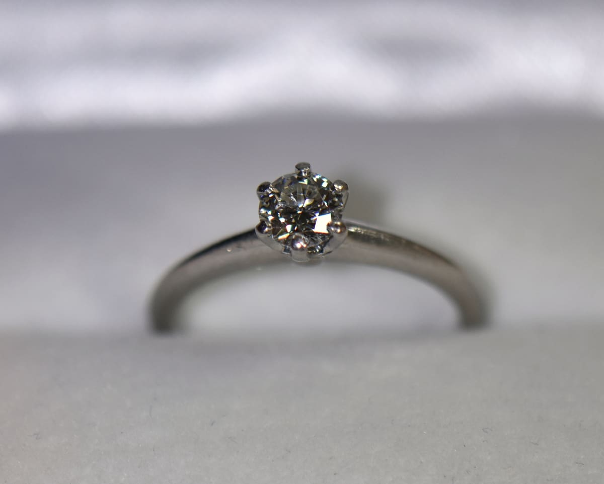 Tiffany & Co 4.77ct Round Solitaire Platinum Engagement Ring w/ Tiffany  Papers | eBay