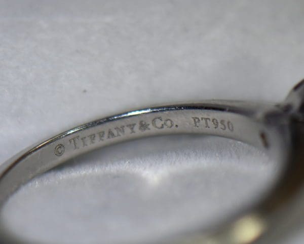 vintage tiffany engagement ring platinum solitaire .40ct round diamond classic 3.JPG