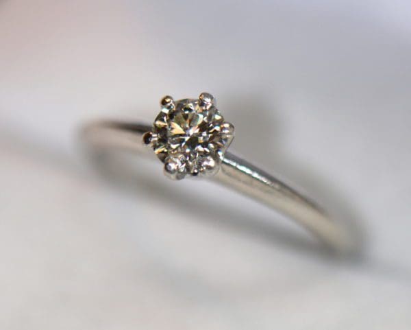 vintage tiffany engagement ring platinum solitaire .40ct round diamond classic 5.JPG