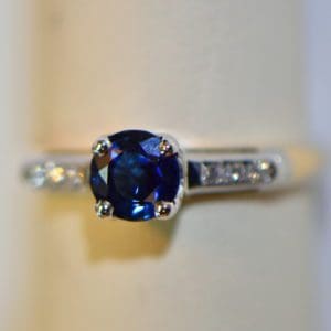 vintage blue sapphire gold engagement ring 2.JPG