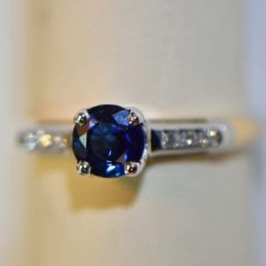 vintage blue sapphire gold engagement ring 2.JPG