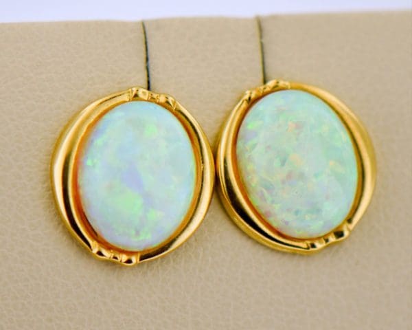australian opal stud earrings 2