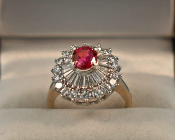 the finest natural ceylon padparadscha sapphire and diamond halo ring 4