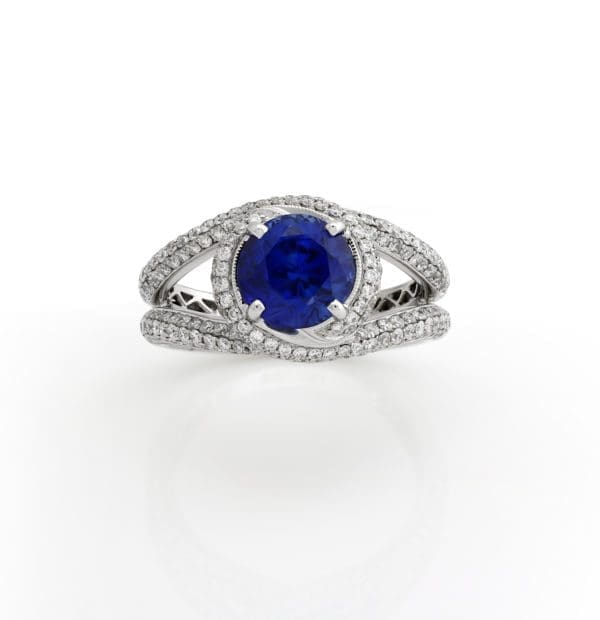 sapphire head on