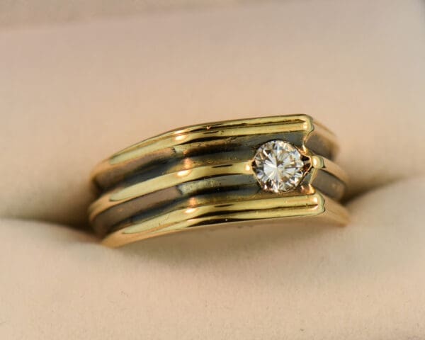 Vintage mens pinky rings hotsell