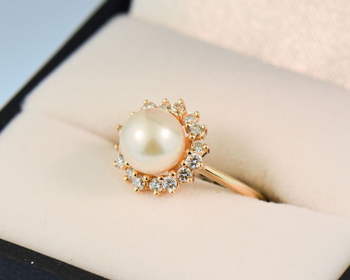 Baroque Pearl Ring – Ethnic Andaz